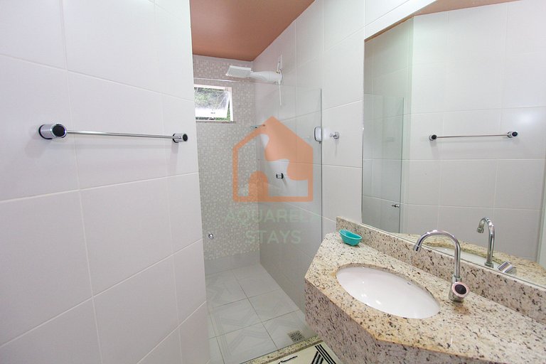 Suíte Estação das Docas / Quadrupla privada com sala e cozin