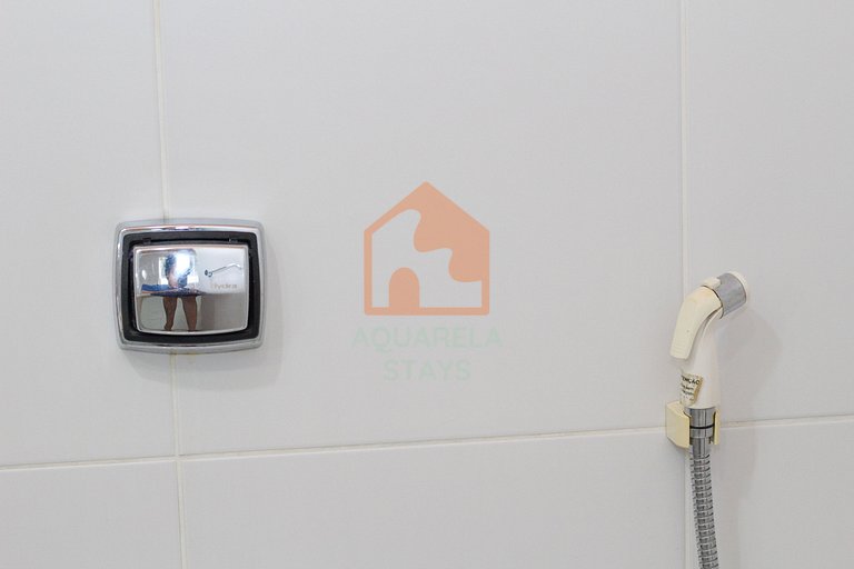 Suíte Estação das Docas / Quadrupla privada com sala e cozin