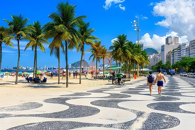 Apartamento econômico na praia de Copacabana