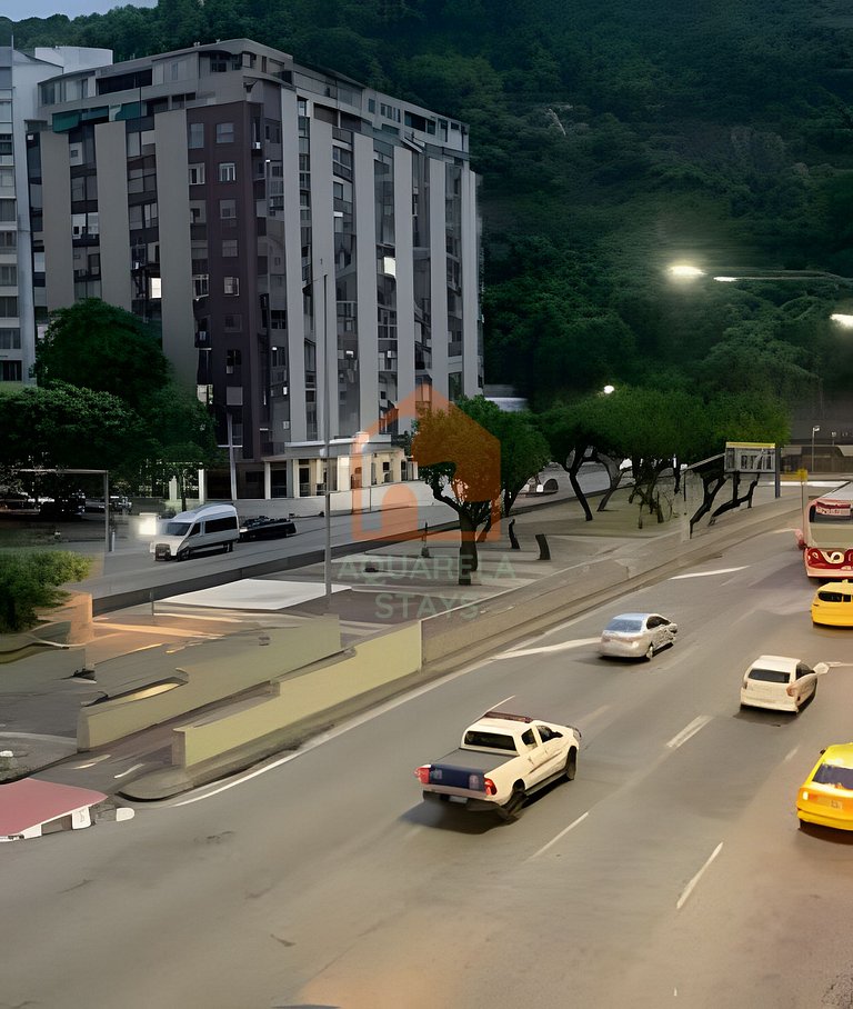 Apartamento econômico na praia de Copacabana