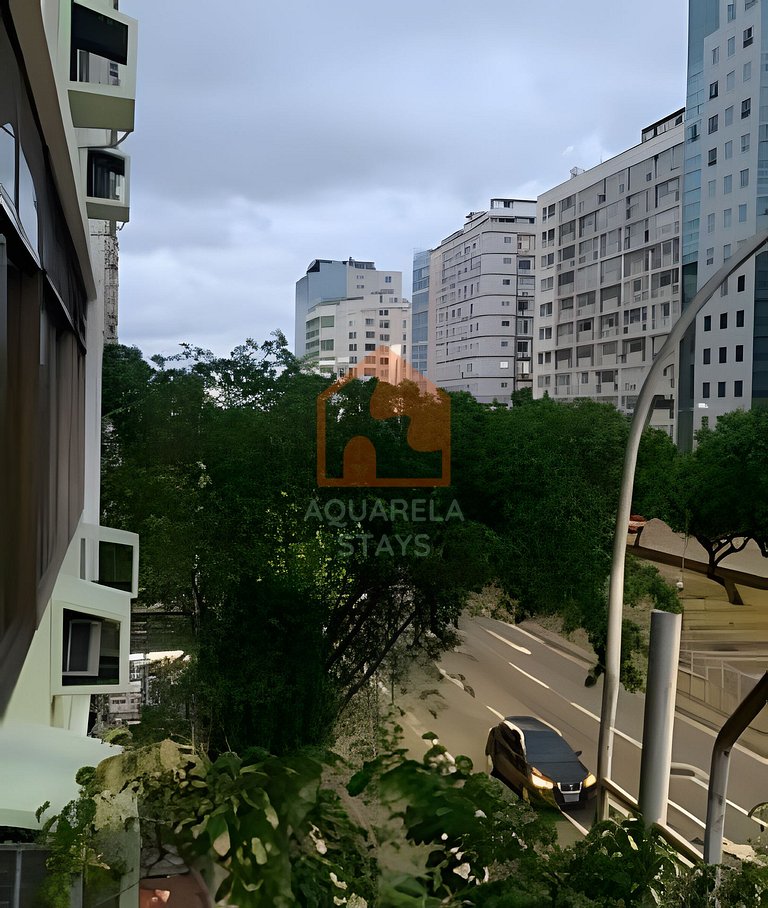 Apartamento econômico na praia de Copacabana