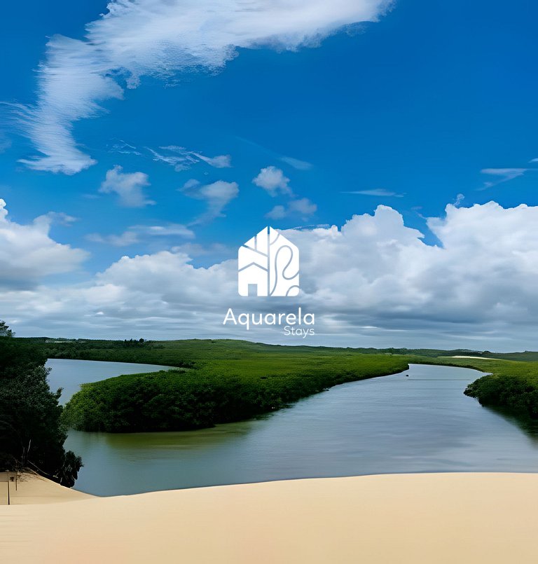 Yellow House in Icaraí de Amontada