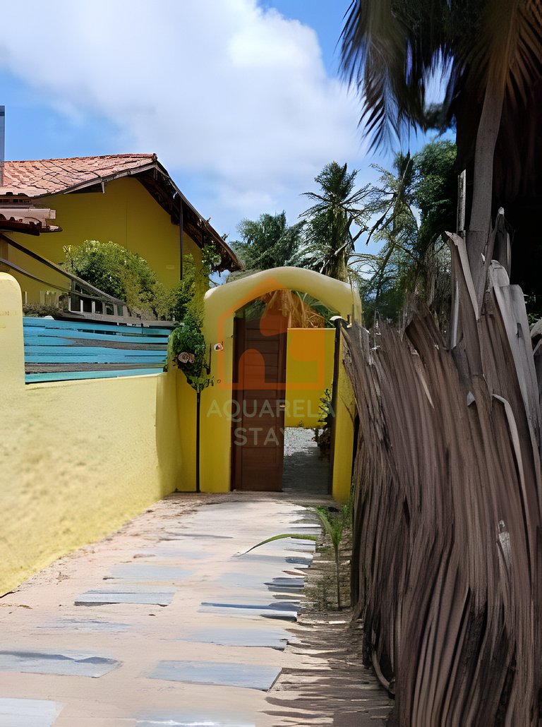 Casa Amarela em Icaraí de Amontada