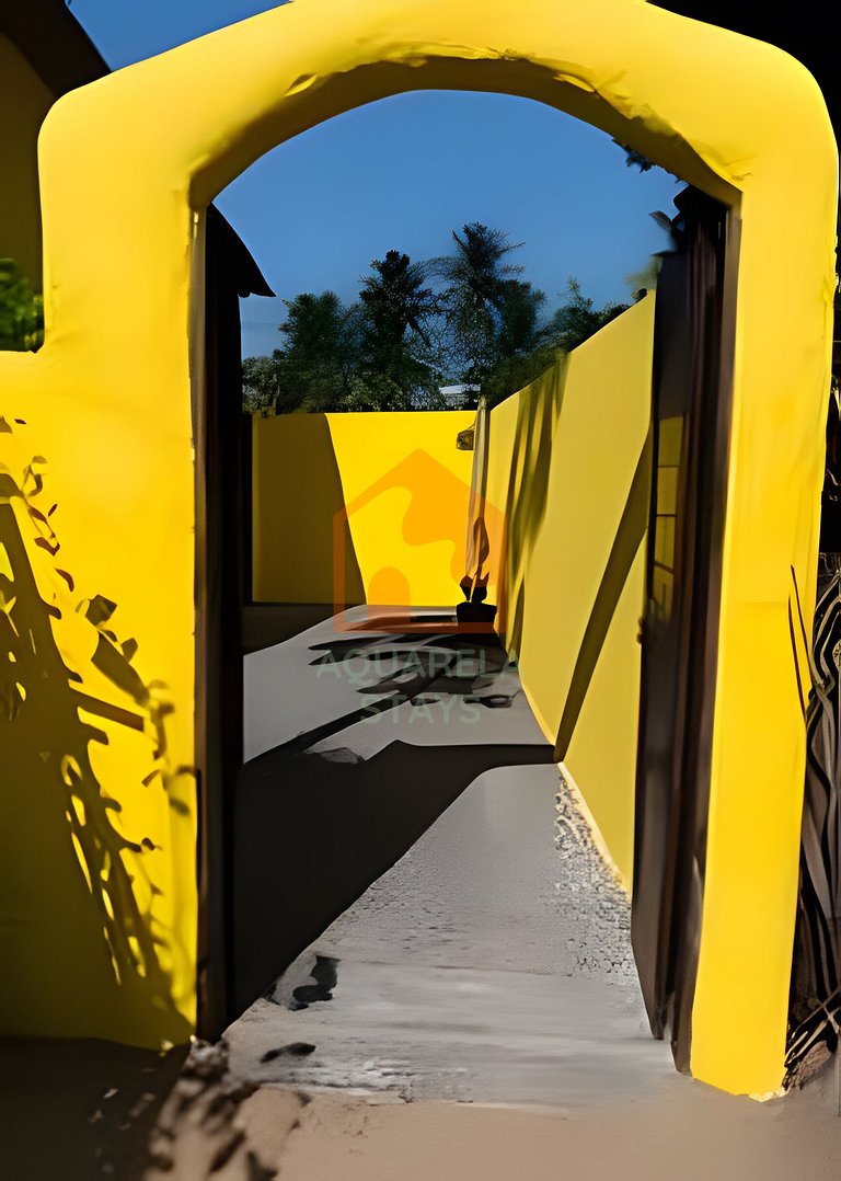 Casa Amarela em Icaraí de Amontada