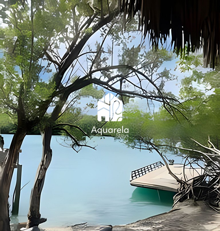 Casa Amarela em Icaraí de Amontada | by Aquarela