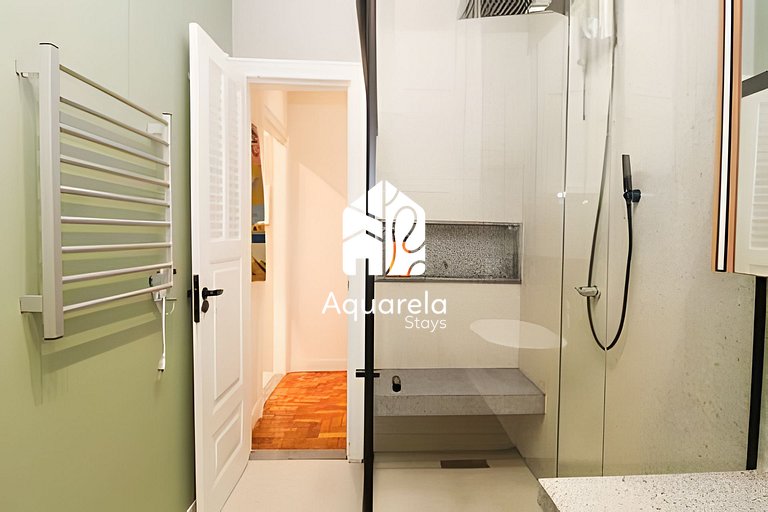 Brisa de Copa | Appart. moderne Art Déco immeuble