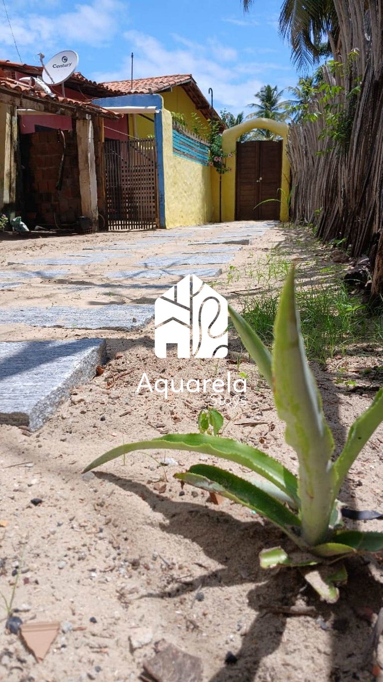 Casa Amarela em Icaraí de Amontada
