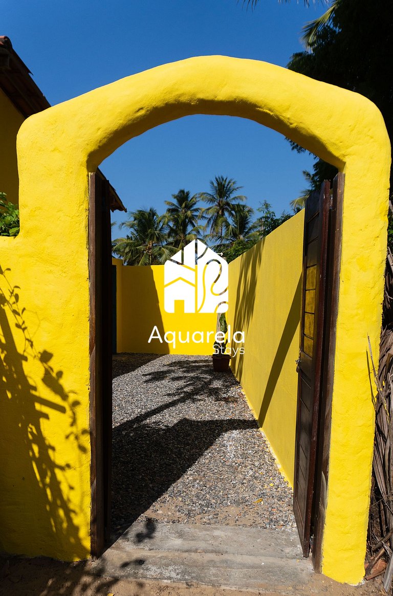 Casa Amarela em Icaraí de Amontada