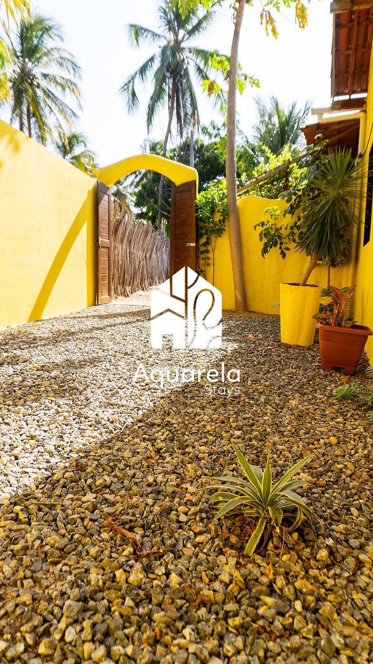 Casa Amarela em Icaraí de Amontada
