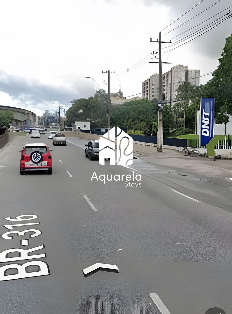 Apt a 5 km do Estádio Mangueirão, 1 vaga garagem