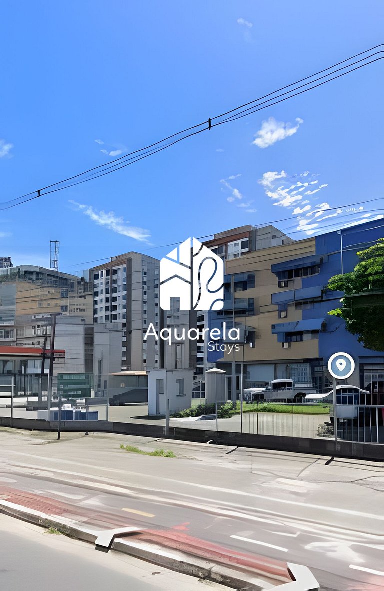 Apt a 5 km do Estádio Mangueirão, 1 vaga garagem