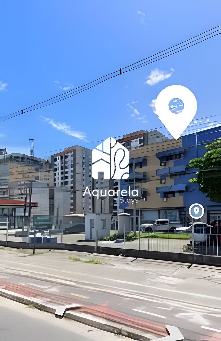 Apt a 5 km do Estádio Mangueirão, 1 vaga garagem