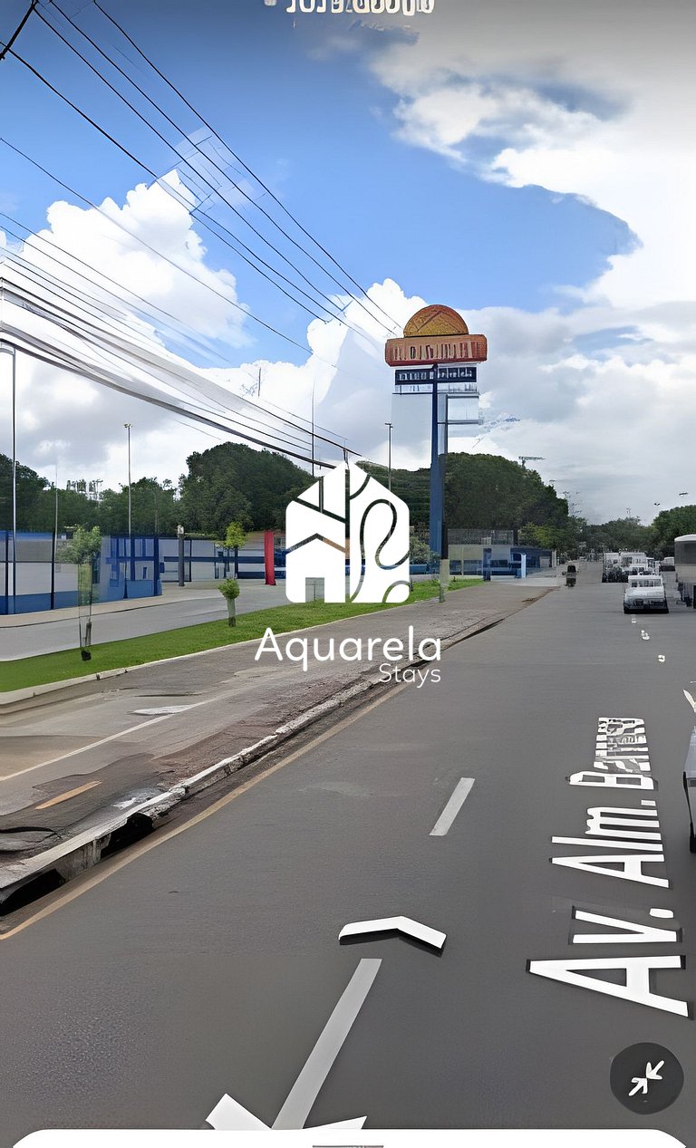 Apt a 5 km do Estádio Mangueirão, 1 vaga garagem