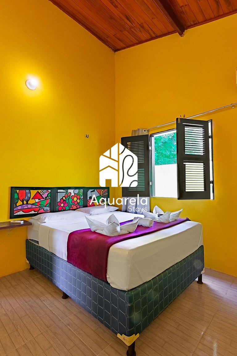 Casa Amarela em Icaraí de Amontada | by Aquarela