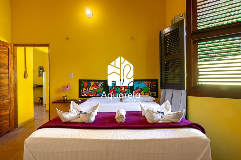 Yellow House in Icaraí de Amontada