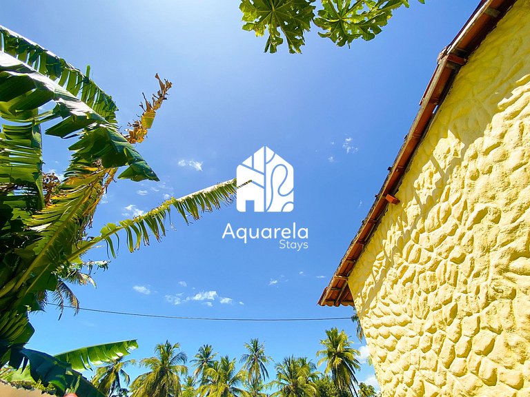 Yellow House in Icaraí de Amontada