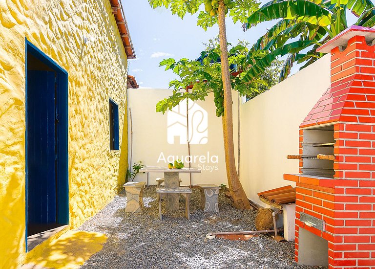 Casa Amarela em Icaraí de Amontada