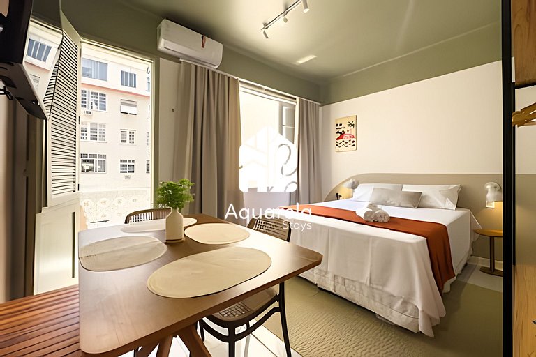 Apartamento Copaçu - 2mins. da praia e do metrô