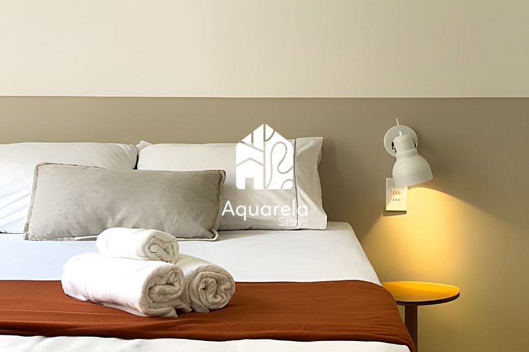 Apartamento Copaçu - 2mins. da praia e do metrô