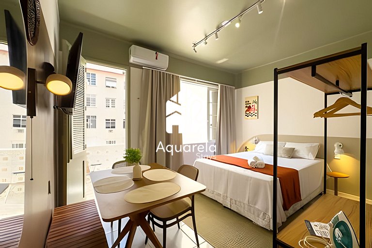 Apartamento Copaçu - 2mins. da praia e do metrô