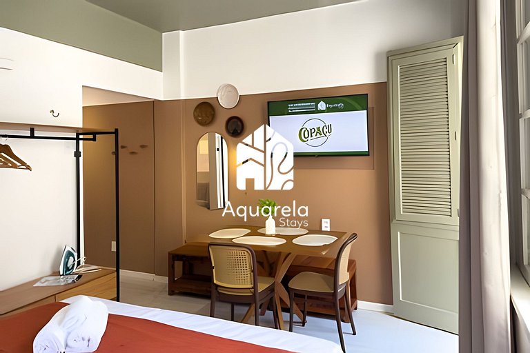 Apartamento Copaçu - 2mins. da praia e do metrô