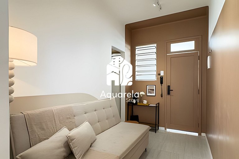 Apartamento Copaçu - 2mins. da praia e do metrô