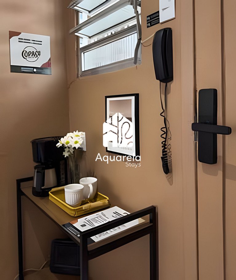 Apartamento Copaçu - 2mins. da praia e do metrô