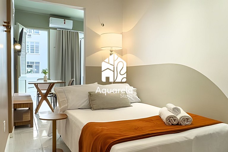 Apartamento Copaçu - 2mins. da praia e do metrô