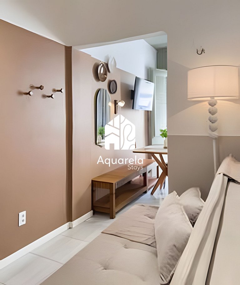 Apartamento Copaçu - 2mins. da praia e do metrô