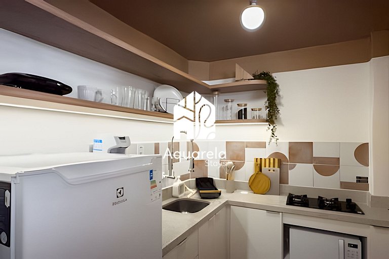 Apartamento Copaçu - 2mins. da praia e do metrô