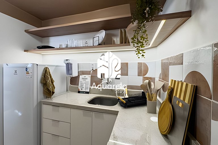 Apartamento Copaçu - 2mins. da praia e do metrô