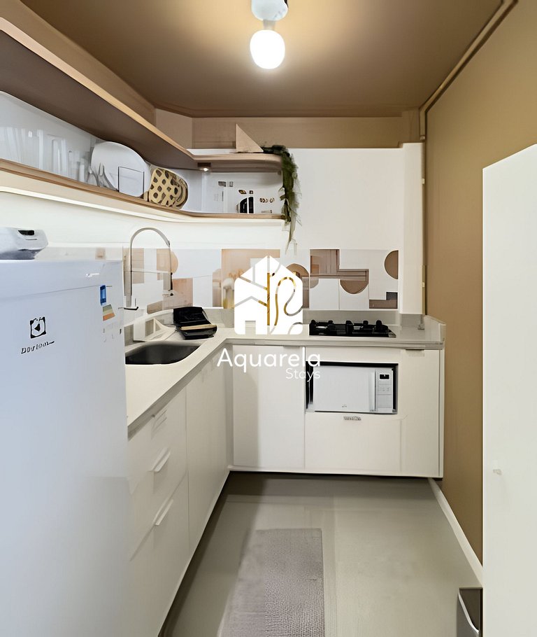 Apartamento Copaçu - 2mins. da praia e do metrô