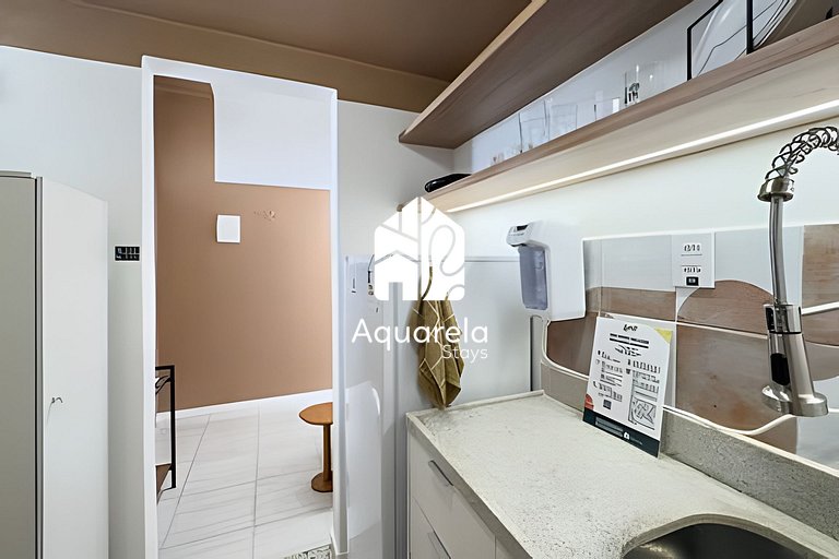 Apartamento Copaçu - 2mins. da praia e do metrô