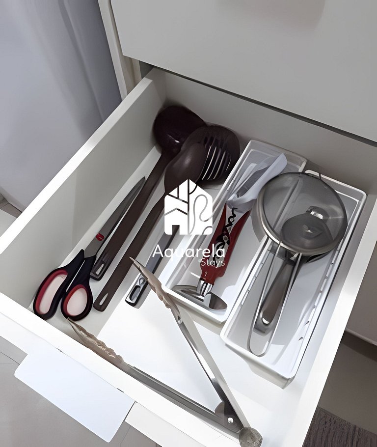 Apartamento Copaçu - 2mins. da praia e do metrô