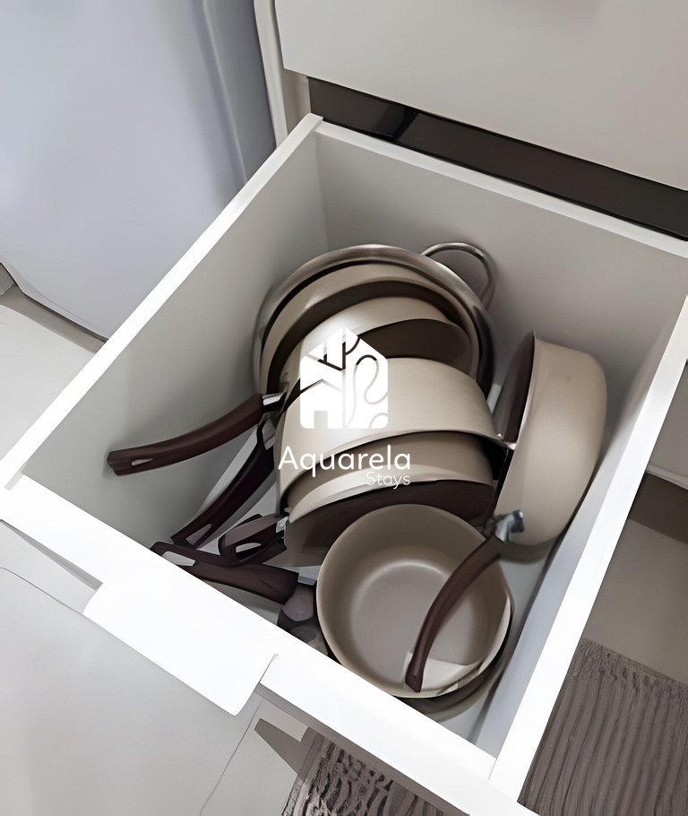 Apartamento Copaçu - 2mins. da praia e do metrô