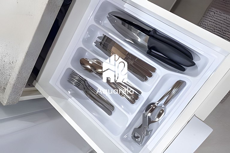 Apartamento Copaçu - 2mins. da praia e do metrô