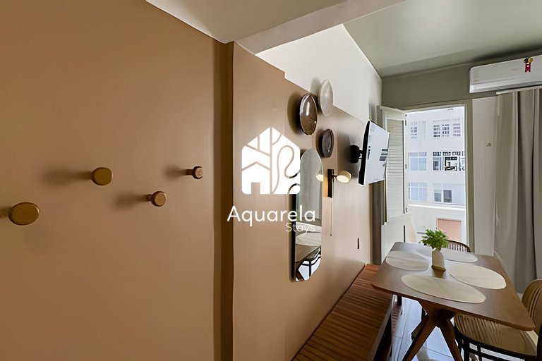 Apartamento Copaçu - 2mins. da praia e do metrô