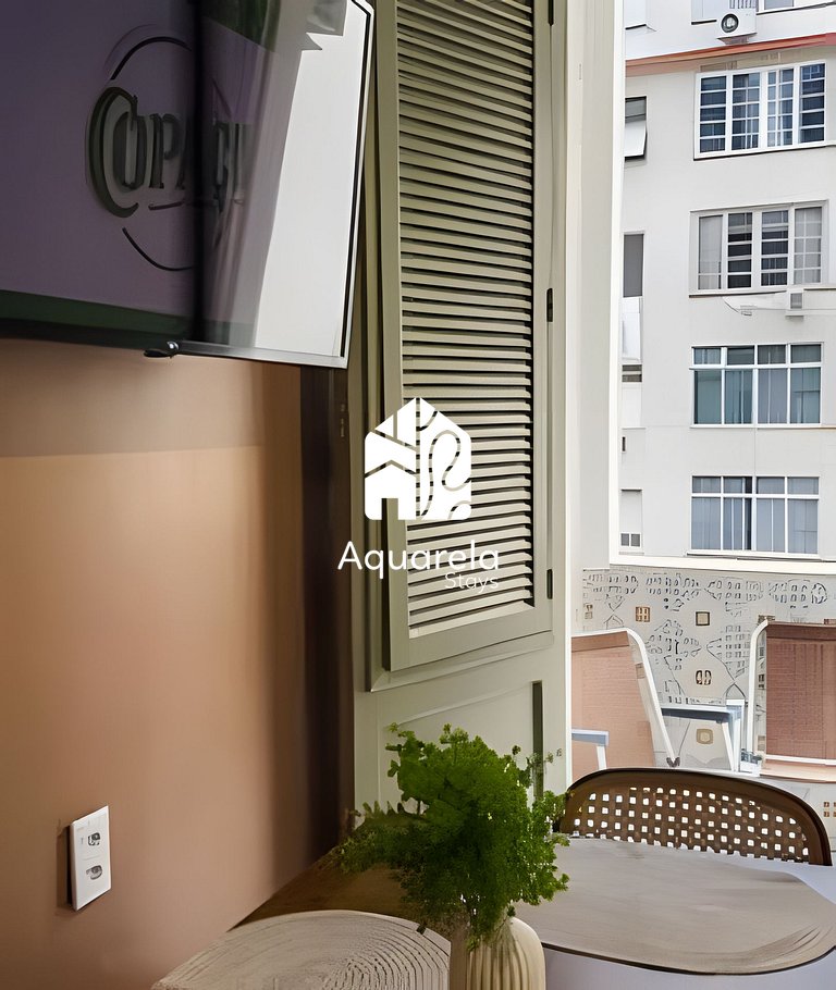 Apartamento Copaçu - 2mins. da praia e do metrô