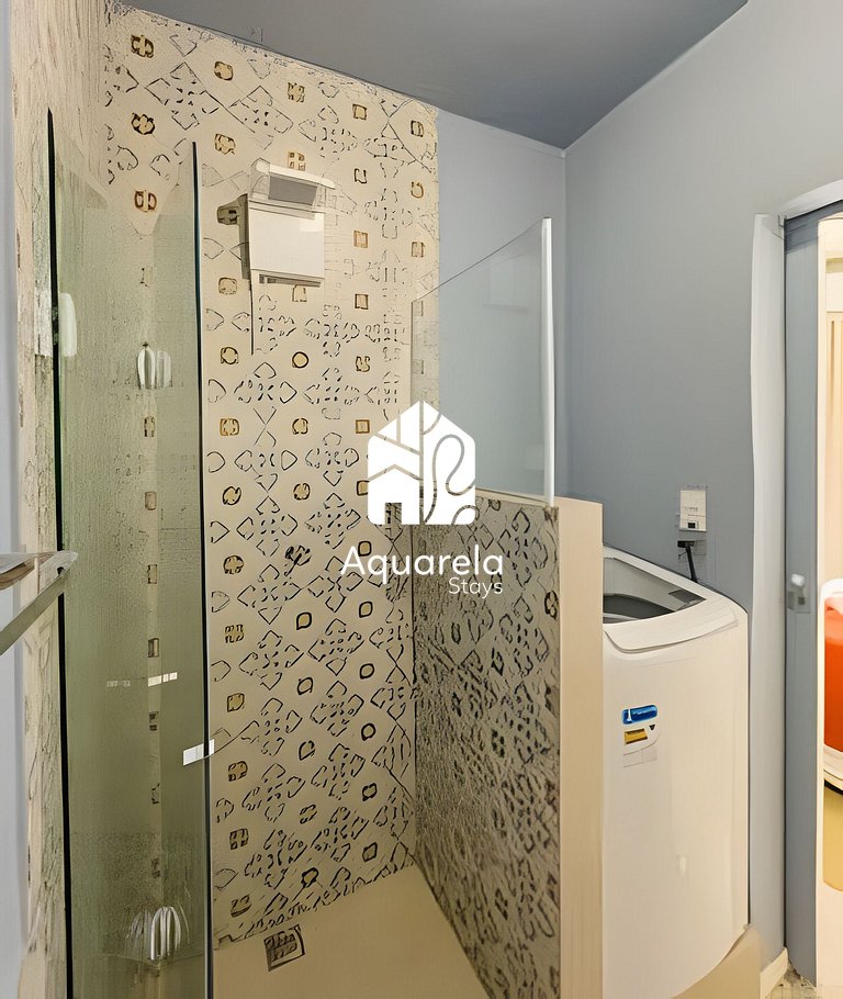 Apartamento Copaçu - 2mins. da praia e do metrô