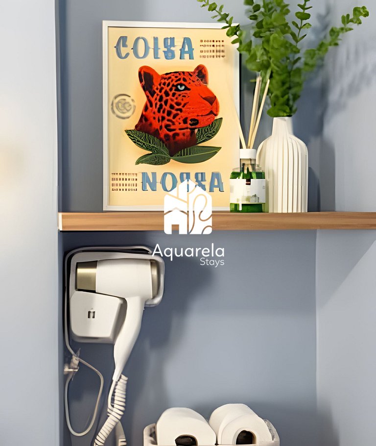 Apartamento Copaçu - 2mins. da praia e do metrô