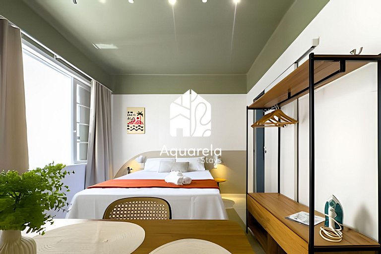 Apartamento Copaçu - 2mins. da praia e do metrô