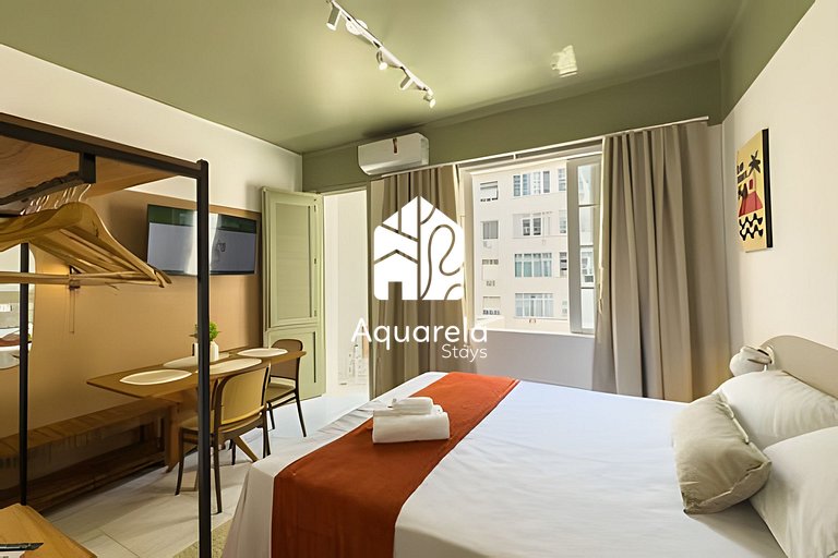 Apartamento Copaçu - 2mins. da praia e do metrô