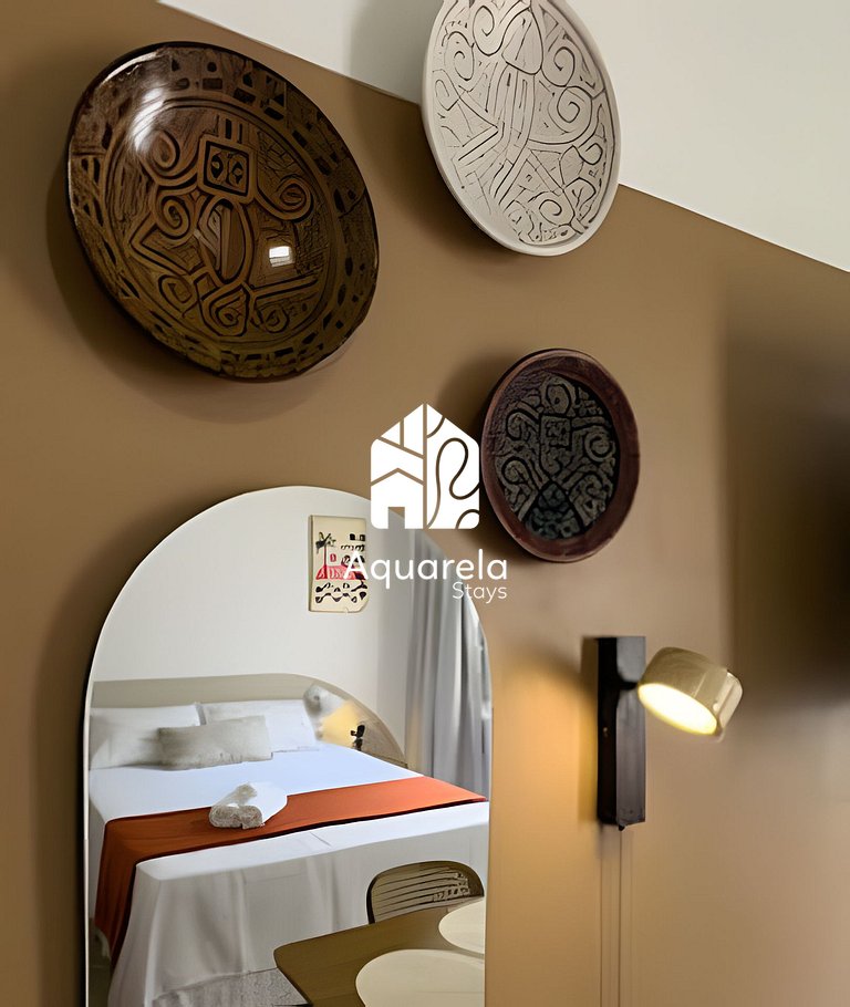 Apartamento Copaçu - 2mins. da praia e do metrô