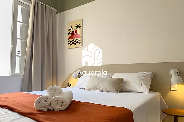 Apartamento Copaçu - 2mins. da praia e do metrô