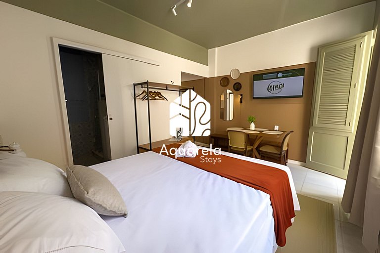 Apartamento Copaçu - 2mins. da praia e do metrô