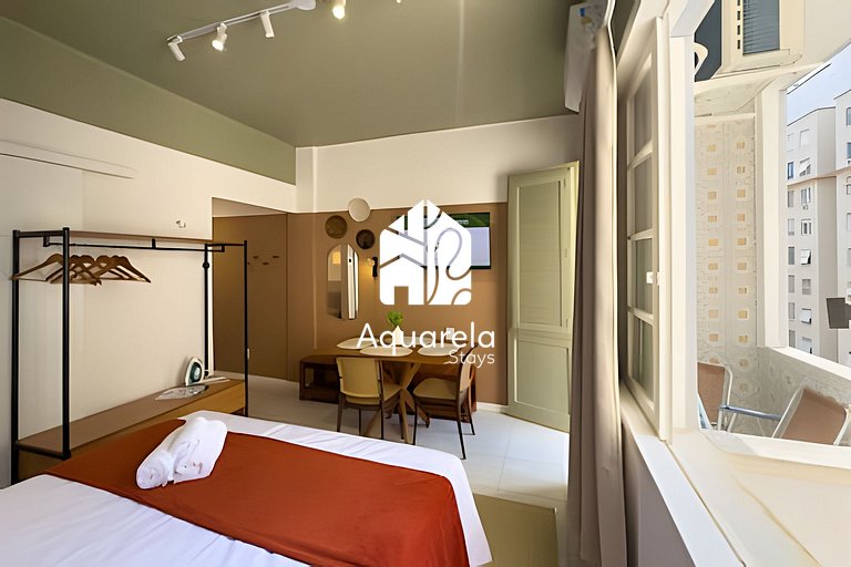 Apartamento Copaçu - 2mins. da praia e do metrô