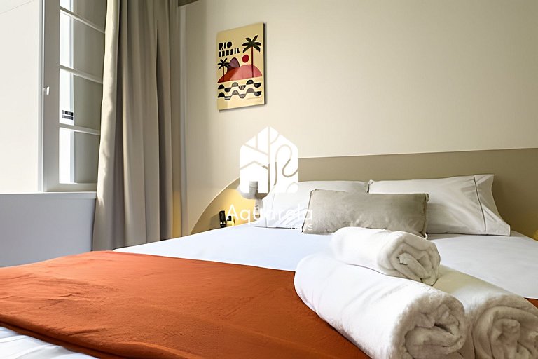 Apartamento Copaçu - 2mins. da praia e do metrô