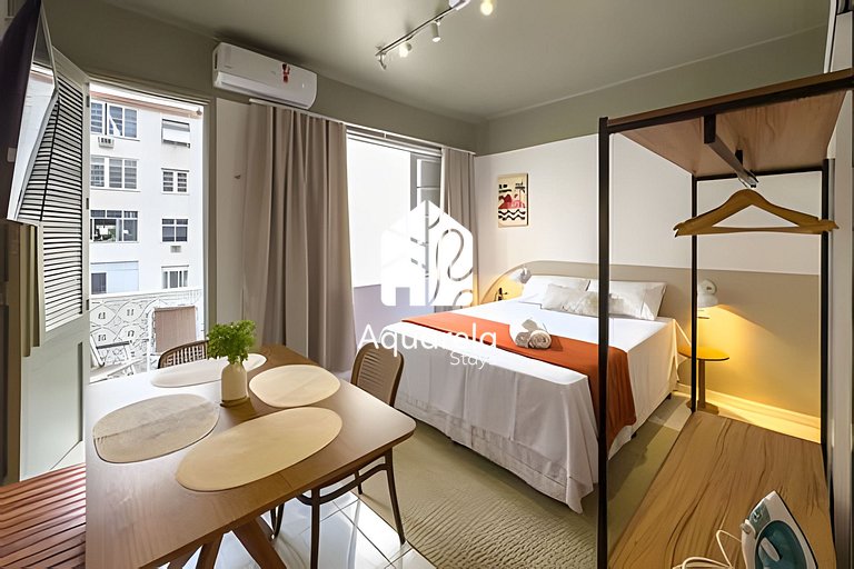 Apartamento Copaçu - 2mins. da praia e do metrô