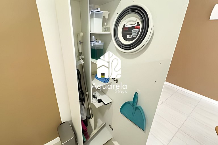 Apartamento Copaçu - 2mins. da praia e do metrô