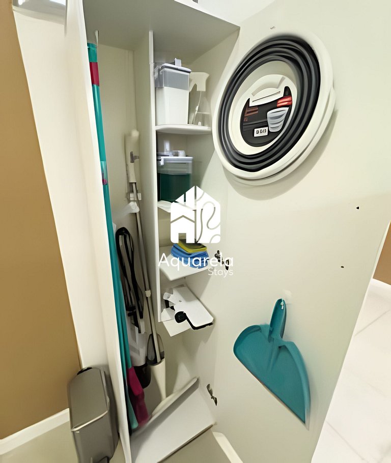 Apartamento Copaçu - 2mins. da praia e do metrô